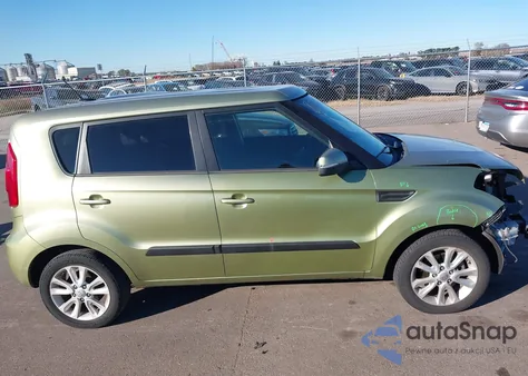 2012 Kia Soul + from USA, damaged, VIN KNDJT2A60C7385520